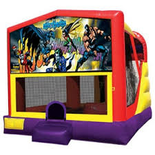 batman combo bounce house rental west springfield ma